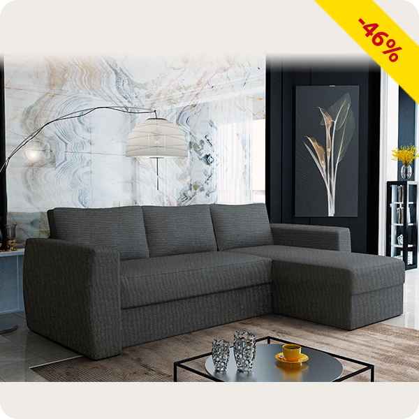 Schlaf-Ecksofa «Marty 2», 230 x 142 cm