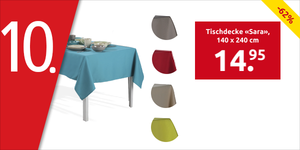 Tischdecke «Sara», 140 x 240 cm