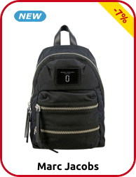 Marc Jacobs Rucksack, schwarz