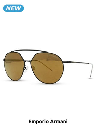 EMPORIO ARMANI Sonnenbrille, für Herren, schwarz