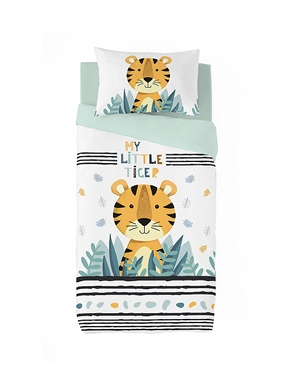Garnitur «My little tiger», 160 x 210 cm + 65 x 100 cm