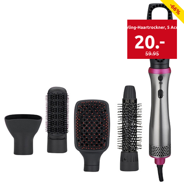 Multi-Styling-Haartrockner «Hair Styler Plus», 5 Accessoires