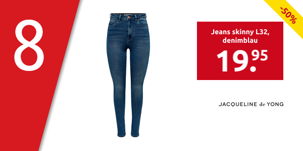 JACQUELINE de YONG  Jeans skinny L32, denimblau