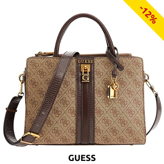 GUESS Handtasche «Ginevra», beige