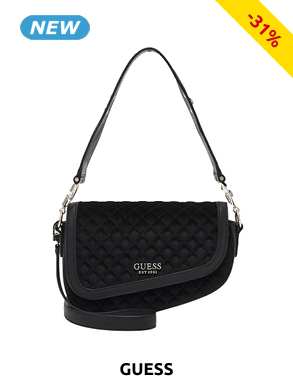 GUESS gesteppte Handtasche «Dream», mokka