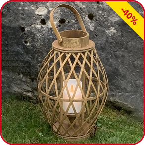 Laterne «Bambus»
