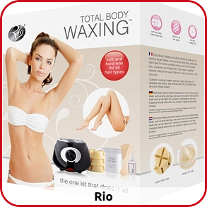 Enthaarungswachs, Profi-Gerät mit Zubehör