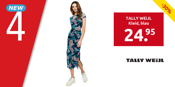 TALLY WEiJL Kleid, blau