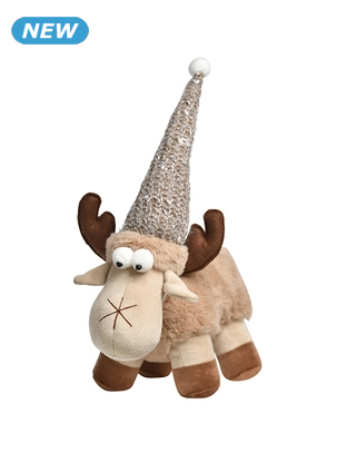 Kuschelig weiches Rentier, L 25 cm