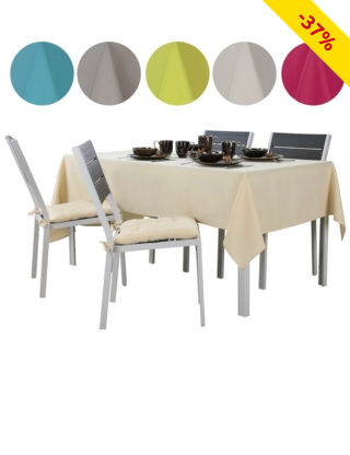 Tischdecke «Sara», 140 x 240 cm, creme