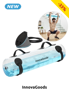 InnovaGoods Muskeltraining-Sack «Water Bag Fitness» , mit Luftpumpe