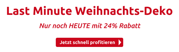 Last Minute Weihnachts-Deko