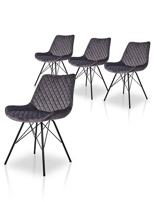 Set 4 Stühle «Mary»