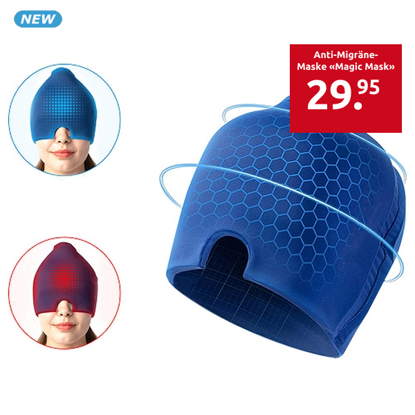 Anti-Migräne-Maske «Magic Mask»