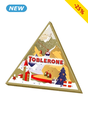 Adventskalender «Toblerone», 4 Sorten