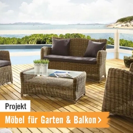 Möbel für Garten und Balkon