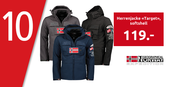 GEOGRAPHICAL NORWAY EXPEDITION Herrenjacke «Target», softshell
