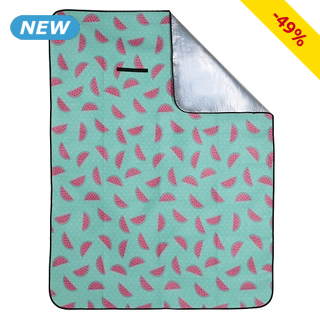 Picknickdecke «Wassermelonen», 150 x 200 cm