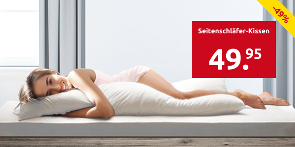 Seitenschläfer-Kissen