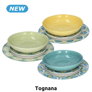 Tognana Tafelservice «Olimpia Amalfi», 18-teilig für 6 Personen