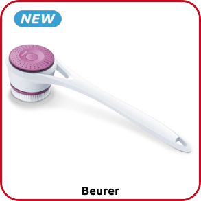 Beurer elektrische Körperbürste, wasserdicht