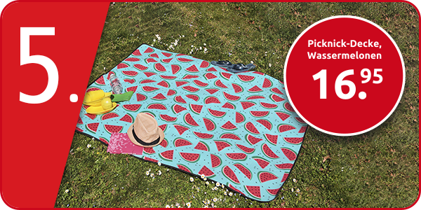 Picknick-Decke, Wassermelonen