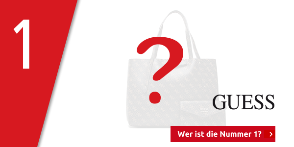 GUESS Handtasche «Eco Brenton Tote» mit Logo, braun