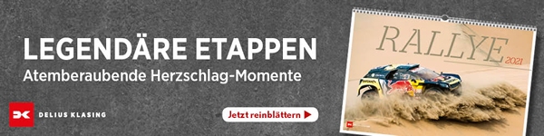 Buchwerbung Rallye