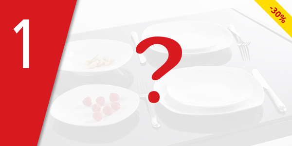 Tafelservice «Selene», Set für 12 Personen, 36-teilig