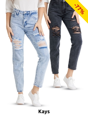Jeans loose fit «Rebel», hellblau