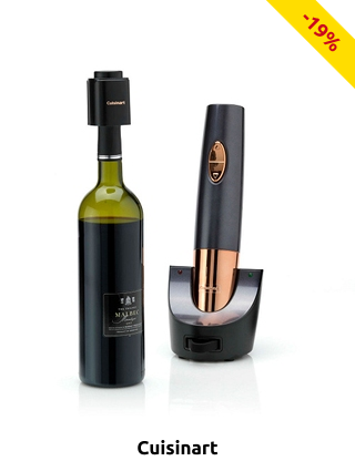 Weinflaschenöffner automatisch Cuisinart, anthrazit