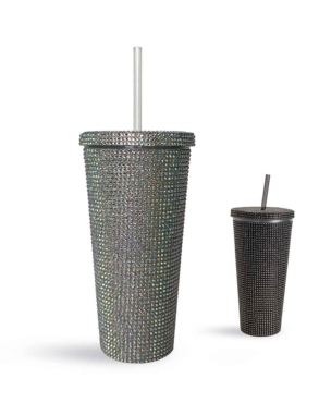 Strassbecher, 600 ml, schwarz