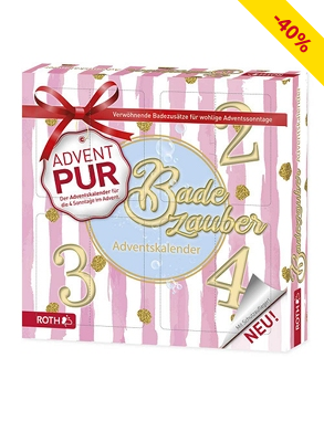 Adventskalender «Badezauber», für 4 Sonntage