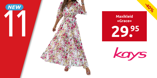 Maxikleid «Grace», geblümt