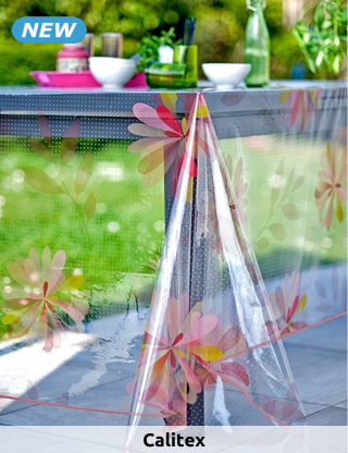 Calitex Tischdecke «Lucia», 140 x 250 cm, rosa