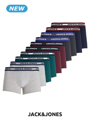 JACK&JONES Boxers «Solid», 10er-Pack, mehrfarbig