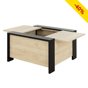 Couchtisch «Freedom», H 44 cm, mit diskretem Stauraum