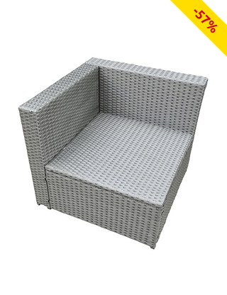 Fauteuil d'angle «Sollero» pour collection modulable, L 70 cm