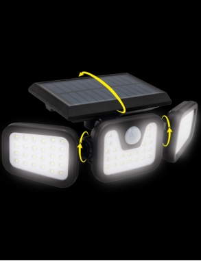 MEDIASHOP Solarlampen «Triosolar», 2er-Set, 74 LEDs