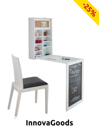 Klappschreibtisch für die Wand