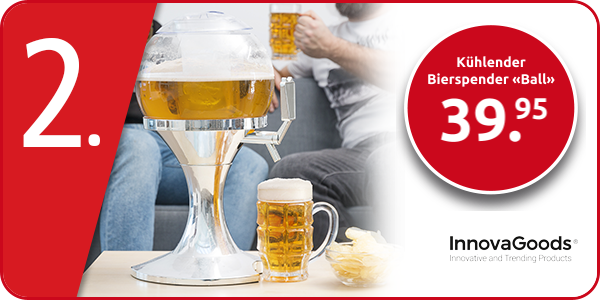 Kühlender Bierspender «Ball»
