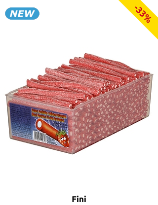Fini Bonbons «Saure Erdbeeren», 1600 g