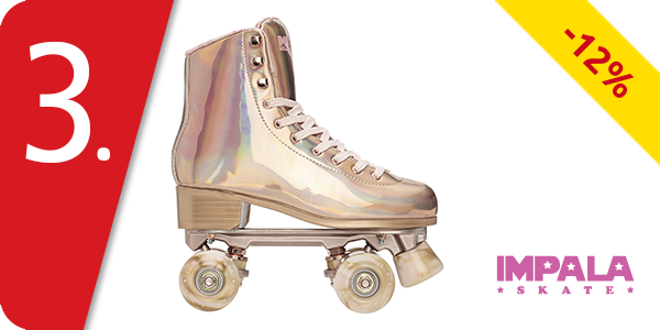 Impala Rollerskates «Marawa», rosa/gold