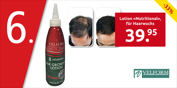Velform Lotion «Nutritional», für Haarwuchs