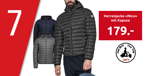 JOTT Herrenjacke «Nico» mit Kapuze