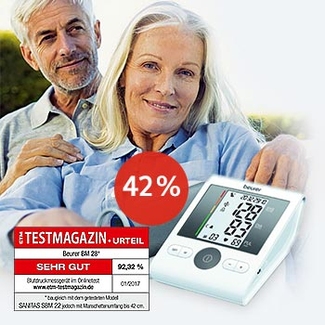 zu Beurer Oberarm-Blutdruckmessgerät BM28