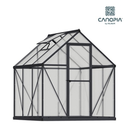 CANOPIA Kweekhuis Mytthos aluminium/ polycarbonaat 185x185x204 cm | HORNBACH