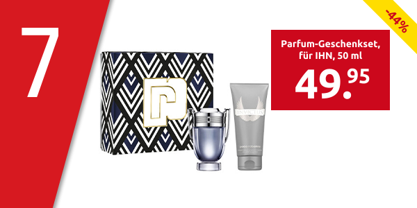 Paco Rabanne Parfum-Geschenkset «Invictus», für IHN, 50 ml