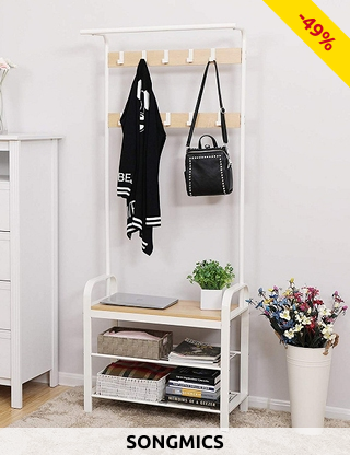 Garderobe «Retro», weiss