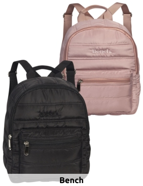 Bench. Gesteppter Rucksack, 7 l, rosa